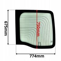 SZYBA PRAWA TYLNA W DRZWI RENAULT MASTER II 2 97- (0579)