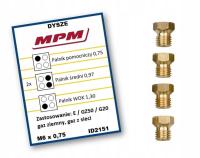Газовые форсунки MPM для плиты (природный газ, от сети)