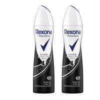Rexona Invisible on black+white Dezodorant 2x150ml