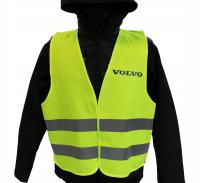 KAMIZELKA Z POKROWCEM LOGO VOLVO OSTRZEGAWCZA ODBLASKOWA DROGOWA