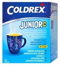 COLDREX JUNIOR C przeziębienie u dzieci 10saszetek