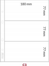 Karty OPTIMUM C 3 - banknoty - Fischer 10 szt.