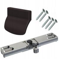 Защелка для двери балкон kpl защелка бронзовый темный замок курильщика