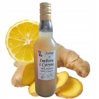 Лимонный имбирный сироп 100% натуральный 500мл