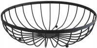 CZARNY KOSZYK NA OWOCE 8X30 CM