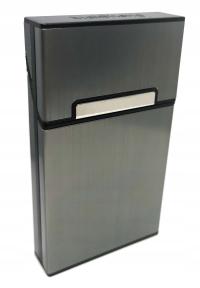 СЕРЫЙ ЗАЩИТНЫЙ ЧЕХОЛ ДЛЯ УПАКОВКИ ТОНКИХ СИГАРЕТ ТОНКИЙ ПОРТСИГАР ПОДАРОК