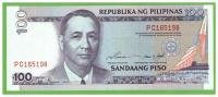 FILIPINY 100 PISO ND 1998 P-184a XF PRZEGIĘTY