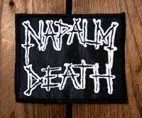 Napalm Death Logo Naszywka Haftowana 7 x 9