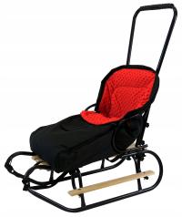 ПОЛЬСКИЕ САНИ СПИНКА ПОДНОЖКИ ТОЛКАТЕЛЬ СПАЛЬНЫЙ МЕШОК