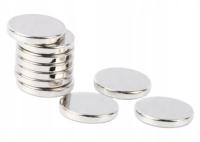 MOCNE MAGNESY NEODYMOWE WALCOWANE 10X2 MM 10 SZT