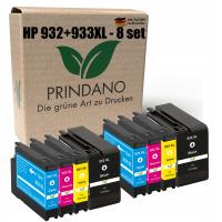 8× 8x Tusz do HP 932+ 933 XL OfficeJet 6100 6600 6700 7110 7610 7510 7610 7612