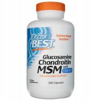 Doctor's Best Glukozamina Chondroityna MSM 360 szt