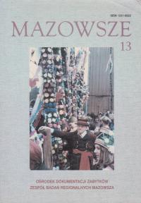 Mazowsze Ośrodek Dokumentacji Zabytków nr 13/2000