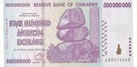 Zimbabwe - 500 000 000 Dollars - 2008 - P82 - St.1