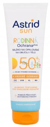 Astrid Sun OF50+ mleczko do opalania rodzinne 250 ml