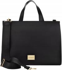 Torebka Damska Do Pracy Shopper Monnari Na Ramię Aktówka Czarna Premium