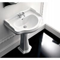 Kerasan Retro umywalka wisząca 1 otw. 69 biała