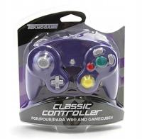 Classic Controller for Wii and Gamecube Teknogame Purple Pad Przewodowy