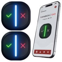 2× YANBOX GO ASYSTENT KIEROWCY POWIADOMIENIA BEZ ABONAMENTU od Yanosik