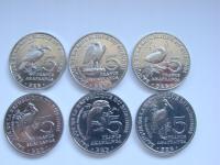 Бурунди птицы набор монет