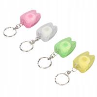 Nić dentystyczna Brelok Przenośny środek do czyszczenia zębów z AA