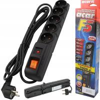 Сетевой фильтр Acar 1,5 М 5 розеток