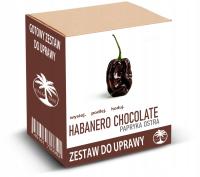 Набор для выращивания перец Хабанеро шоколадный Чили
