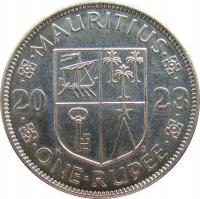 6353. Mauritius 1 Rupia 2023