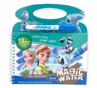 KRAINA LODU KOLOROWANKA WODNA MAGICZNY FLAMASTER - FROZEN ELZA