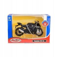 MSZ 1:18YAMAHA YZF-R1 CZARNY