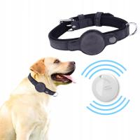 Ошейник для собак Mi Tag Locator AIRTAG iOS Apple iPhone iPodL Черный