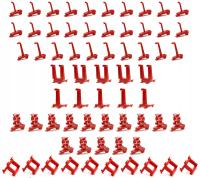 Zestaw 65 Sztuk Wieszaków Akcesoriów Do Tablicy Warsztatowej Narzędziowej