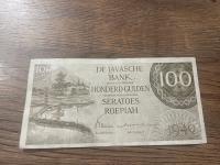 Indie Holenderskie - 100 rupii - 1946 - bardzo rzadki