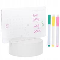 LEKKIE KOLOROWE LAMPKI NOCNE REGULOWANE 15X13.5CM