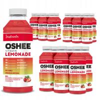 18x OSHEE Vitamin Lemonade truskawka 555 ml