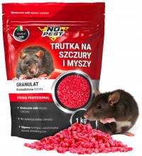 СИЛЬНЫЙ ЯД КРЫСЫ И МЫШИ БРОМАДИОЛОНЕ ПЕЛЛЕТ 1КГ ПЕЛЛЕТ БЕЗ ВРЕДИТЕЛЯ