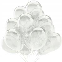 воздушные шары Кристал прозрачные профессиональные прозрачные 10 дюймов 20 шт
