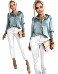 Формальная элегантная женская рубашка женская стильная атласная нежная