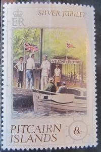 Pitcairn kolonia brytyjska stary znaczek (6/21
