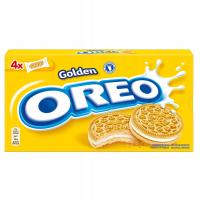 Oreo Golden печенье 176 г зерновое печенье с ванильной начинкой