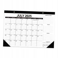 Kalendarz biurkowy Lipiec 2025 do grudnia 2026 18 Miesiąc Kalendarz zajęć dla