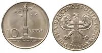 10 złotych (1965) - Kolumna Zygmunta obiegowe