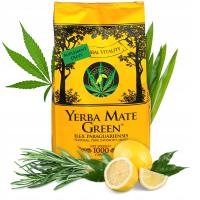 Yerba Mate Green Original Cannabis с вкусным лаймом 1kg Power 1000G