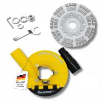 FANZTOOL 3. Osłona do szlifierki kątowej 125mm z tarczą PO PRÓBIE MONTAŻU