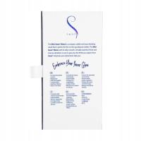 Swan Mini Swan Wand Niebieski - kompaktowa rożdżka USB, silikonowa, LED