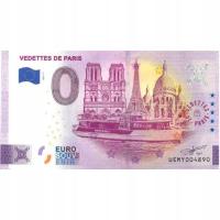 Banknot 0 Euro 2022 ( Francja ) - Vedettes De Paris