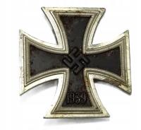 Żelazny Krzyż I klasy EK I oryginał sygnowany 15 Friedrich Orth