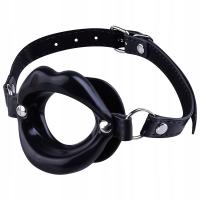 Кляп для рта с открытым ртом, силиконовый кляп для рта BDSM с отверстием для рта