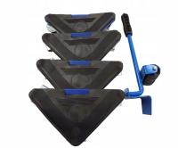 Комплект для транспортировки мебели 300 кг модель 1191f 5 el. транспортировочные ролики