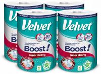 Velvet ręcznik papierowy Boost 4 rolki